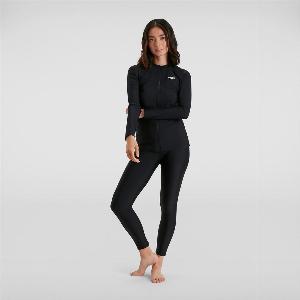 Enjoy 50 Discount on Womens Black Long Sleeve Zip SunProof Top