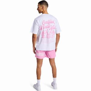 Street Cartel Fallen male Magliette  Bianco  Jersey di cotone  Foot Locker