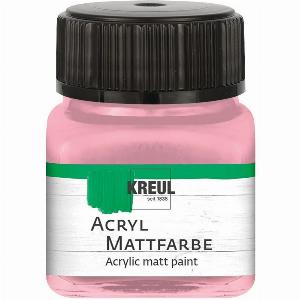 KREUL Acryl Mattfarbe 20 ml  PastellRosa