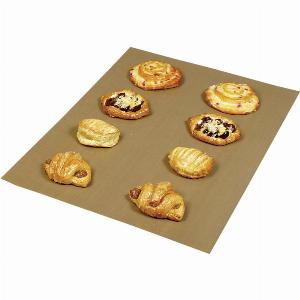 Feuille de séparation de cuisson en tissu de verre PTFE Schneider 60x40 cm Lxl brun