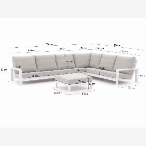 28 Rabatt auf das 5teilige Bellagio Vezzano EckloungeSet