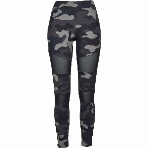 Leggings a Tshirt Urban Classics Camo Tech