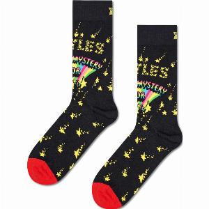 Black Beatles Magical Mystery Tour Crew Sock