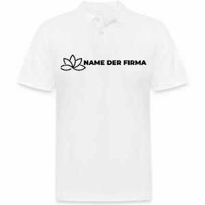 Männer Poloshirt mit firmenlogo bedrucken Keine Mindestbestellmenge  Spreadshirt