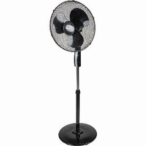 Ventilatore 45w A Piantana Con Base Antiribaltamento Altezza Regolabile E Timer