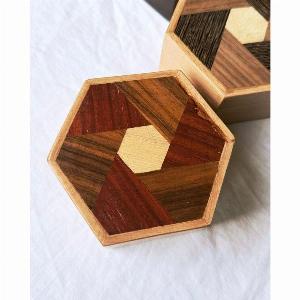 Get 12 Discount on Hex Woodwork Box  Design 2 Today