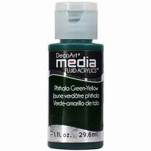 Enjoy 30 Discount on DecoArt Phthalo GreenYellow Media Paint