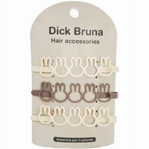 Get 20 Off Miffy Silhouette Hair Clips Set of 3 in Ivory and Greige