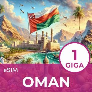 eSim Oman 1GB 7 giorni ora a 420  con un risparmio del 37