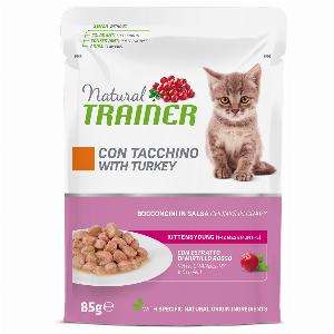 Sconto del 33 12 x 85 g di Natural Trainer per gatti e cuccioli