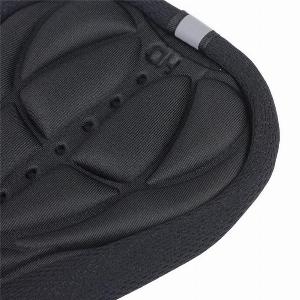 Soft and Comfortable 3D Pad MTB Bike Bicycle Seat Cover Cushion Cycling Bike Seat Cushion black