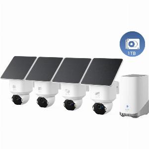 Get 19 Off eufy Security SoloCam E42 4Camera Kit 1TB Hard Drive