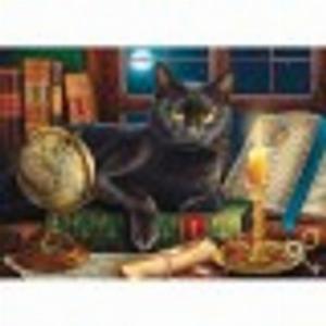 XXL Pieces  Black Cat by Candlelight