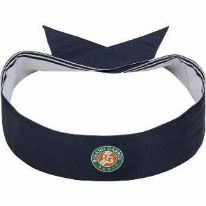 Roland Garros Performance Bandana HommesBleu FoncéCrème