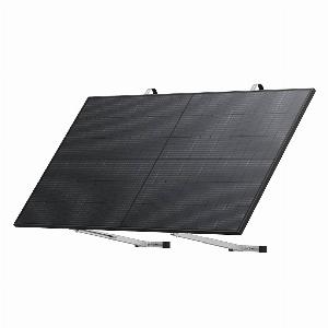 EcoFlow Rigid Solar Panel  Balkonkraftwerk mit Gitterbalkonhalterungen 2x 520W  MikroWechselrichter  Solar Verlängerungskabel  3m