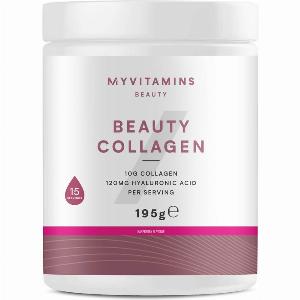 Myvitamins Beauty Collagen Pulver mit Himbeergeschmack 195g jetzt nur 1495   47  Rabatt