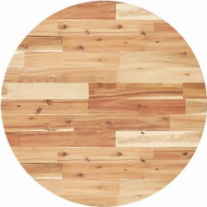 Dessus de table rond Ø70x2 cm bois massif daposacacia