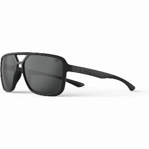 Tifosi Salto Single Lens Sunglasses  Blackout Smoke  Wheelbase