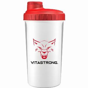 Sconto del 71 su Shaker Vitastrong 700ml in bianco e rosso