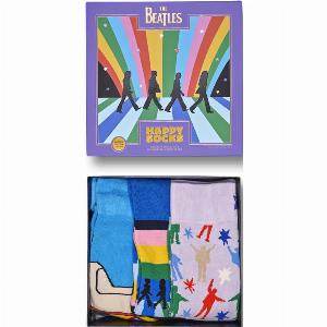 Turquoise Beatles 3Pack Socks Gift Set