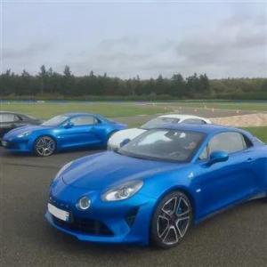 Coffret Pilotage en Alpine A110  Circuit de Dreux