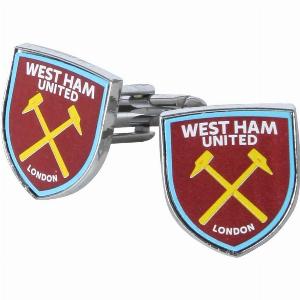 Get 50 Discount on West Ham Colourful Crest Cufflinks