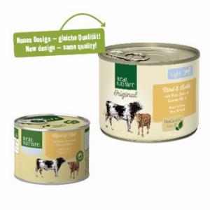 24 Rabatt auf REAL NATURE Adult Nassfutter für Hunde Rind Kalb 6x200 g