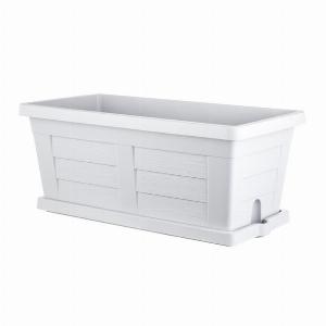 Jardinière Legno  Blanc  L 100 x l 44 x H 40 cm