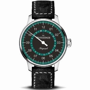 Perigraph AM 1002PB von Meistersinger die Einzeigeruhr mit Datum und mit Automatikwerk