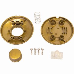 Round Foot Push Button Switch Press Pedal for use with Floor Lamp Standing Lamp Table Lights and more  Gold