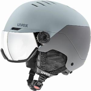 uvex Wanted Visor Skihelm 5458 cm 60 glacierrhino matt