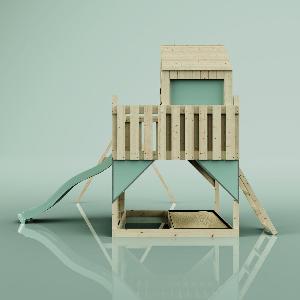 Aire de jeux PolarPlay Lasse Trapèze  Vert menthe