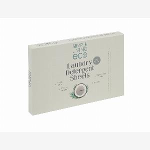 Simple Living Eco Laundry Detergent Sheets  Plastic Free  Made in the UK  32 Washes