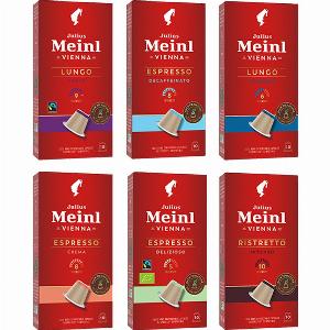 Julius Meinl NespressoKapseln Vienna Probierpaket 60 Kapseln