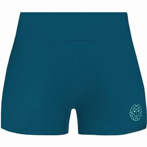 Bidi Badu Soleus Move Shorts Women petrol size XL