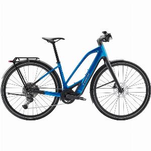 TREK FX 7 Midstep 360Wh Electric Hybrid Bike in Alpine Blue