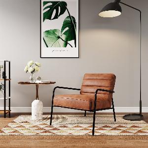 Enjoy 24 Discount on Leather Upholstered Armchair