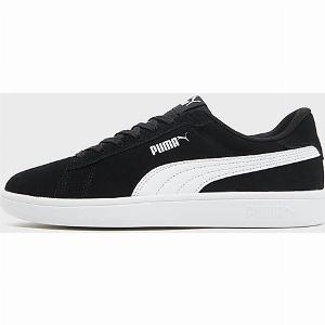 PUMA Smash Suede Junior  Black Black