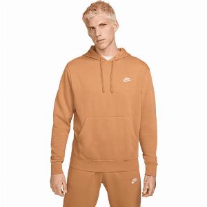 Nike Club Fleece Sweatshirt À Casquetteuche Marron C224