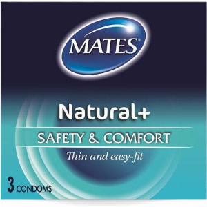 Mates Natural Condoms 3 Pack