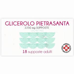 Glicerolo Pietrasanta 2250 mg supposte per adulti ora a 185 48