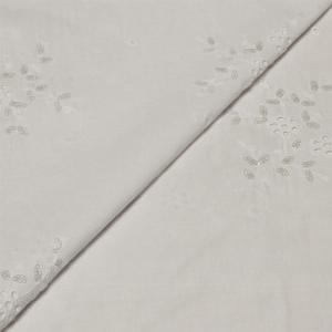 Réduction de 34 Broderie anglaise 100 coton fleuri avec sequins