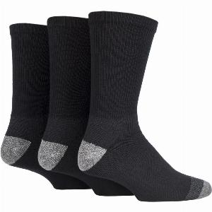 Enjoy 20 Discount on Three Pairs of Black Work Socks for Men 611
