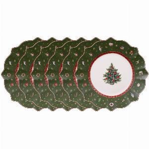 33 Rabatt auf 6teiliges grünes Frühstückstellerset von Toys Delight