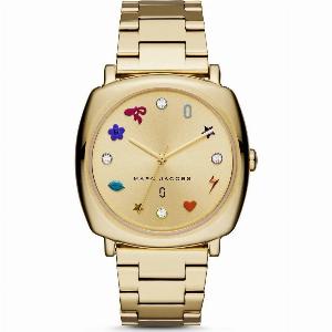 Marc Jacobs MJ3549 Mandy GoldTone ThreeHand Ladies Watch