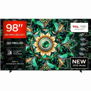 Tcl 98q7cuk 98 inch q7c 4k ultra hd hdr qdmini led smart google tv 2025