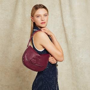 Garnet Red Mei Shoulder Bag Garnet Red Mei Shoulder Bag