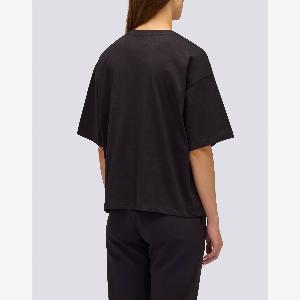 Sundek Sconto del 20% su Tshirt nera donna regular fit 8050842957590