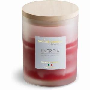Risparmio del 30 su candela profumata naturale alla liquirizia e lamponi  200 gr