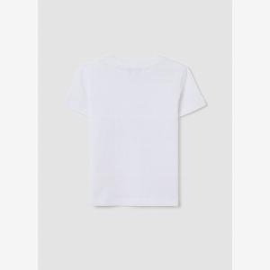 FAGOTTINO Tshirt Bianca In Cotone Con Stampa captain Bambino Bianco Taglia 2430